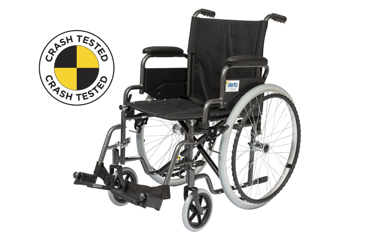 Alerta Self-Propelled Wheelchair, Crash Tested - ALT-1300