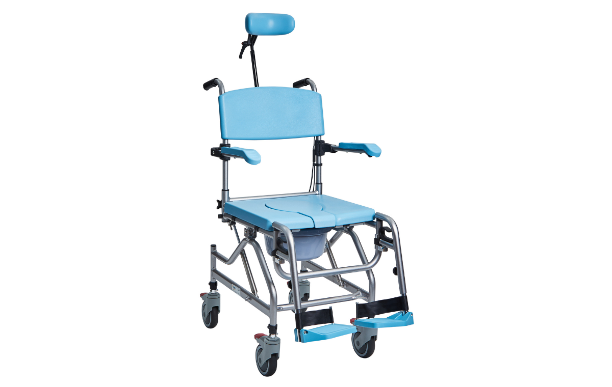 Alerta Aqua Community, Tilt-in-Space Shower Commode Chair - ALT-SC300