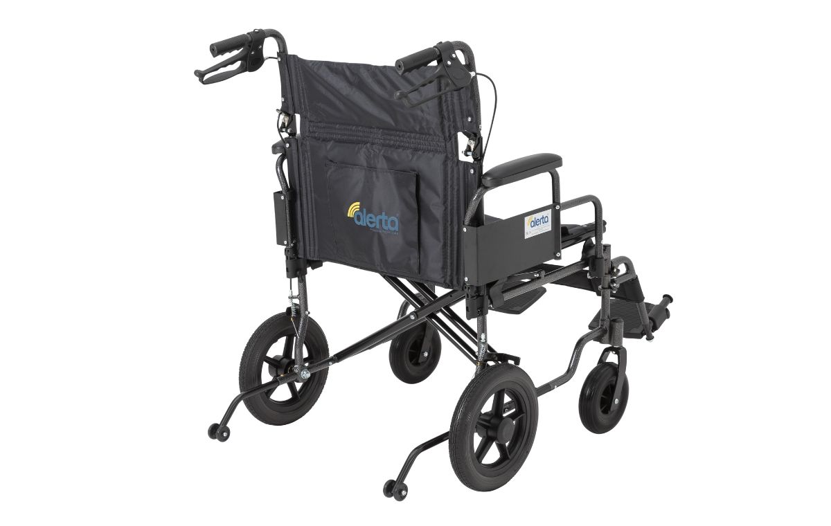 Alerta Car Transit Wide Heavy-Duty Aluminium Wheelchair - ALT-1100/WHD