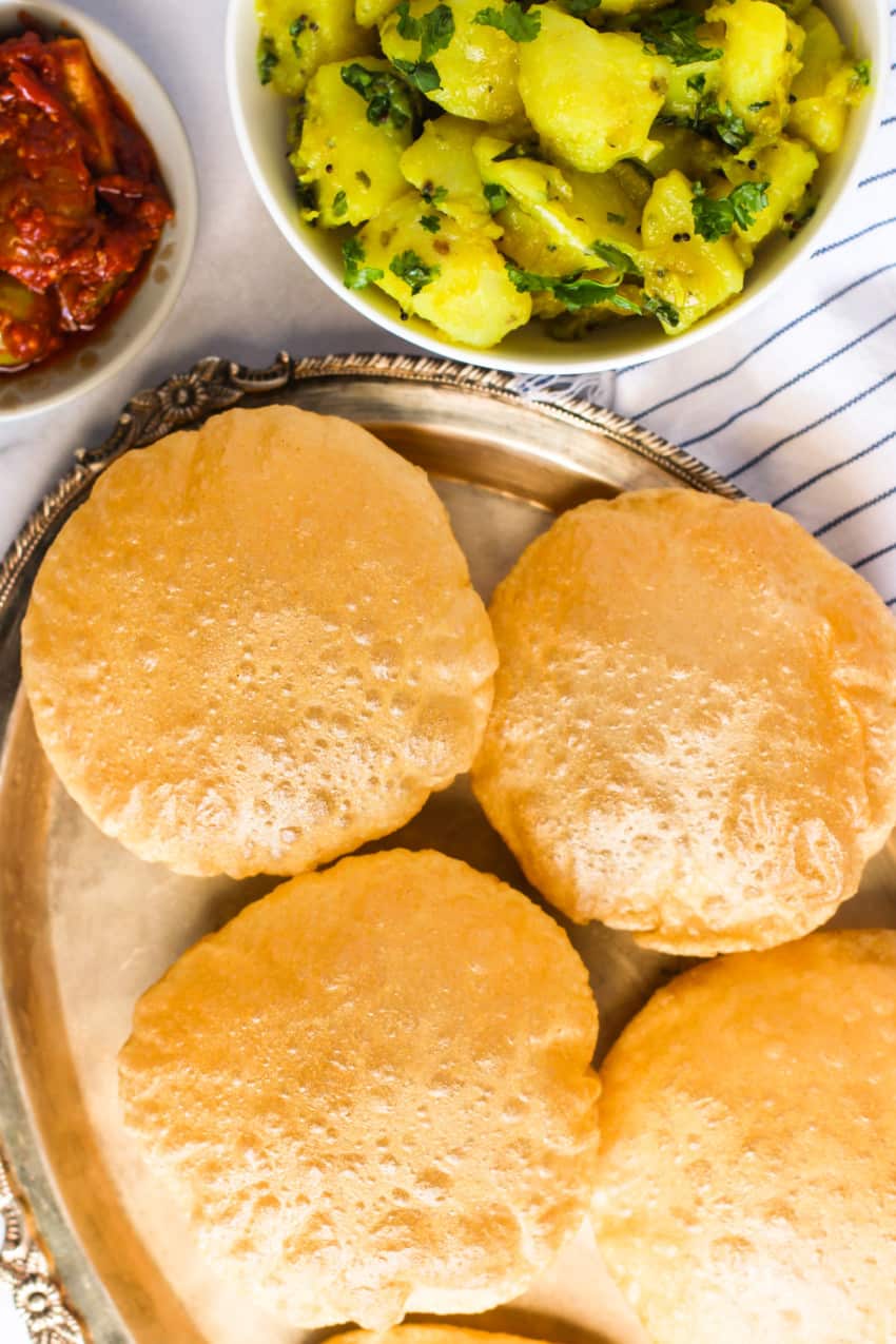  SABJI + 5 PURI