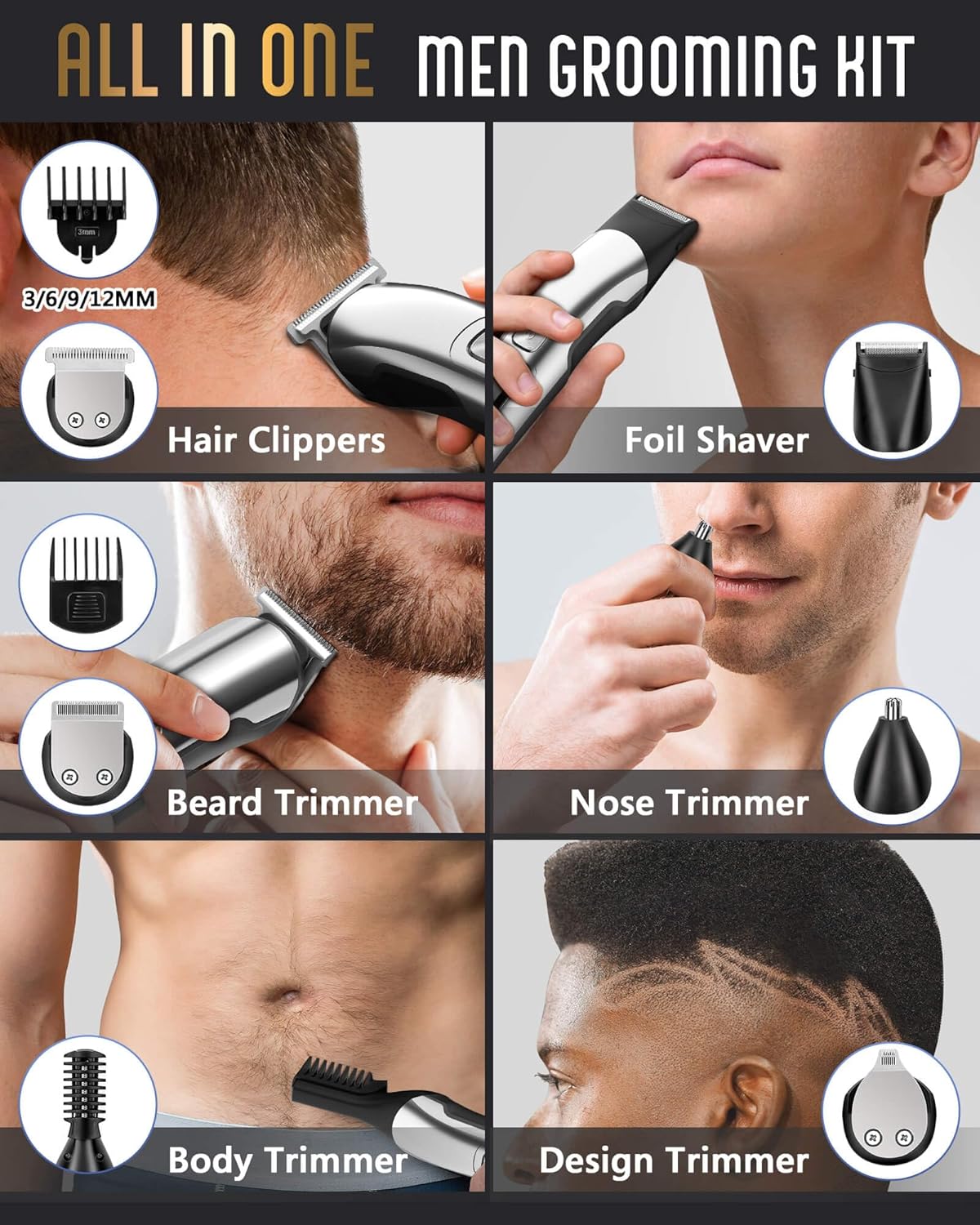 Multi-Function Grooming Kit
