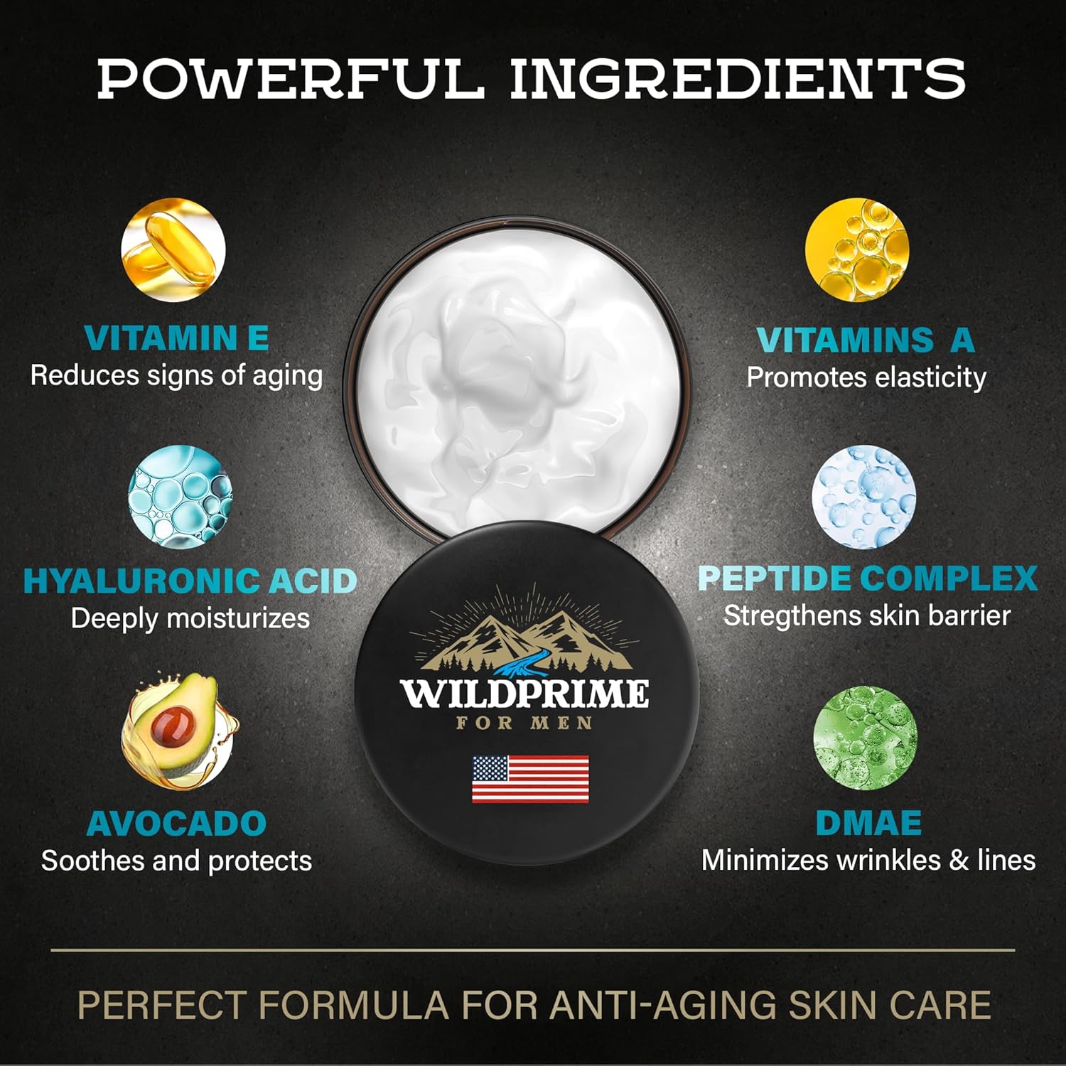 Wildprime Moisturizing Anti-Aging Cream