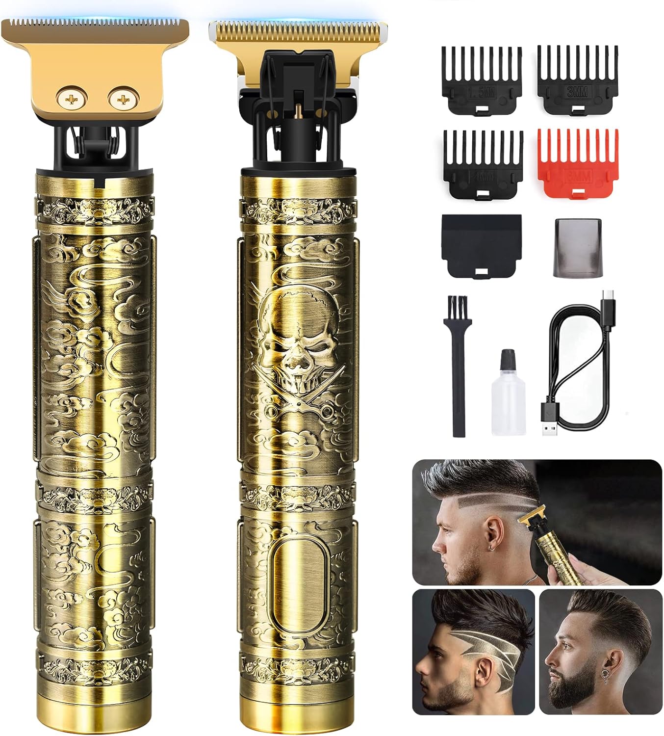 Gold Electric Hair Trimmers