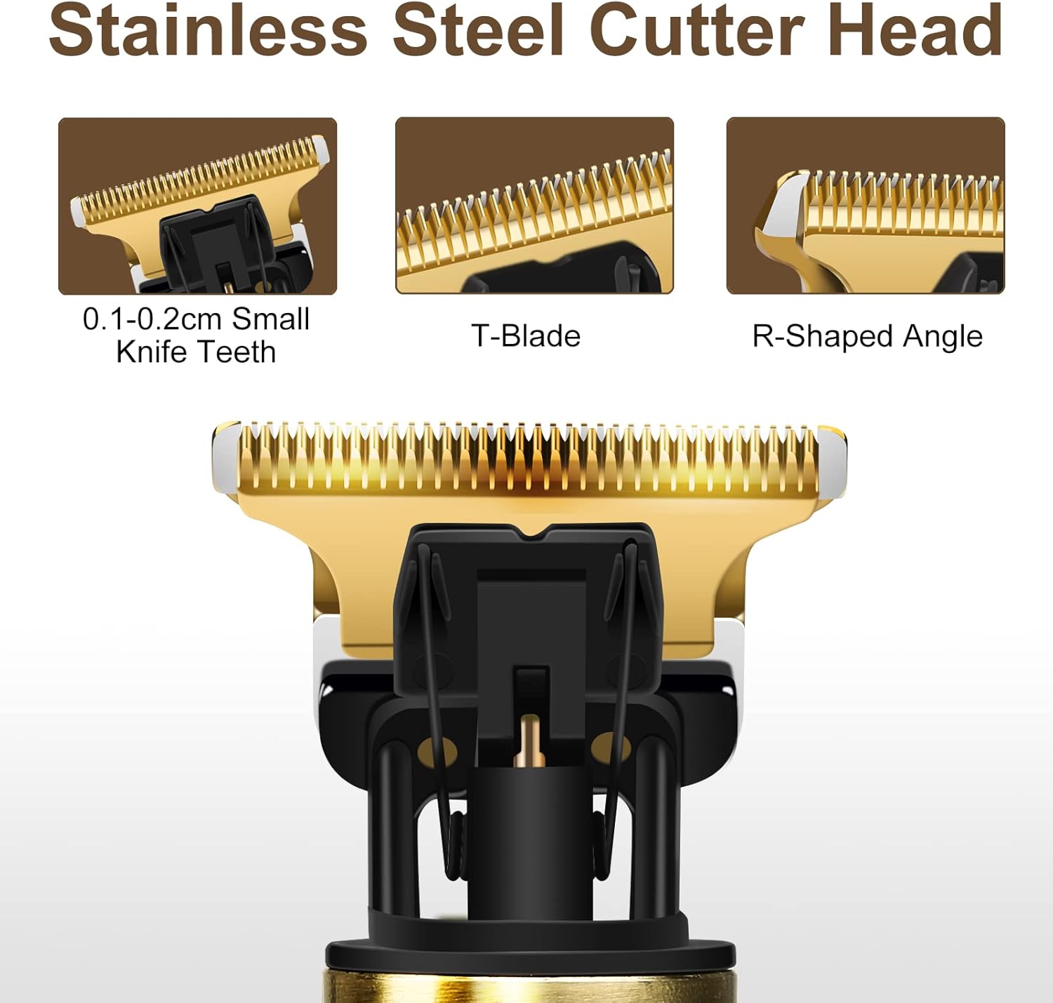 Gold Electric Hair Trimmers