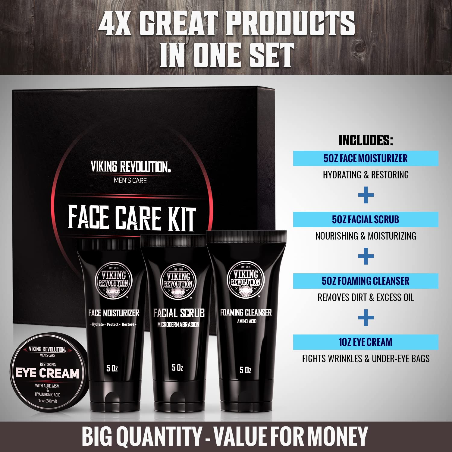 Viking Revolution Face Care Kit