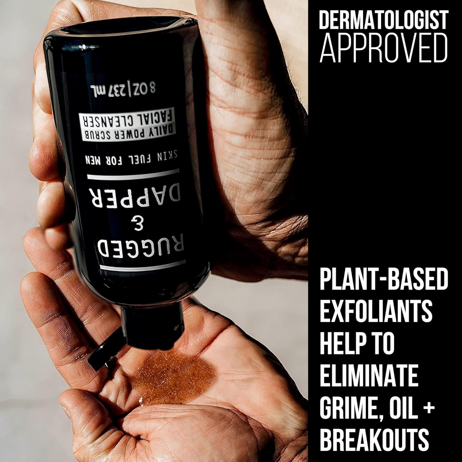 Rugged & Dapper Daily Power Scrub Facial Cleanser