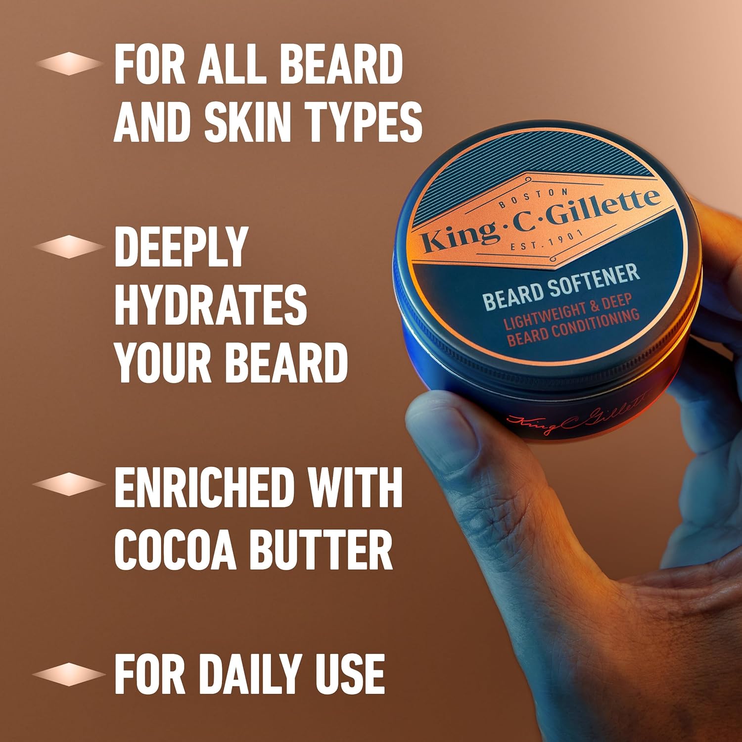 King C. Gillette Beard Softener