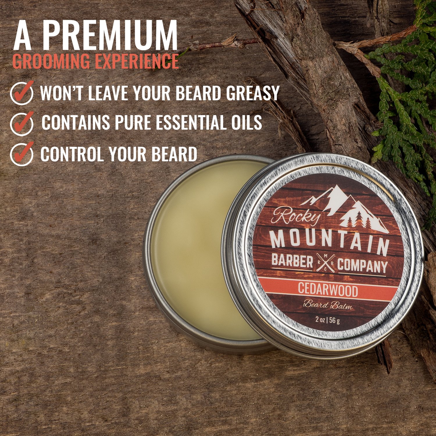 Rocky Mountain Barber Company Beard Balm