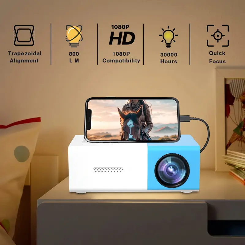 Mini Projecteur - Projecteur Portable