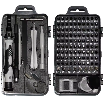 Jeu de tournevis multifonctions 115 en 1