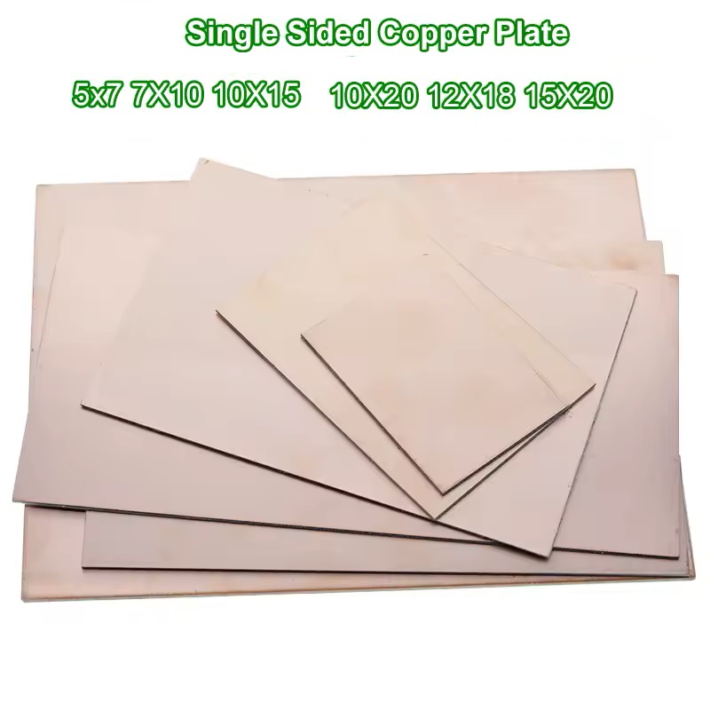 Plaquette Cuivrée - Une face
