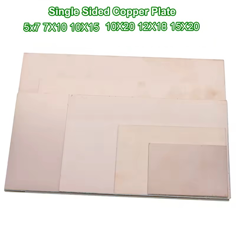 Plaquette Cuivrée - Une face