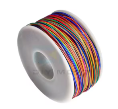 Rouleau de fils de connexion multicolores