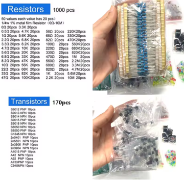 Lot de Composants Electroniques