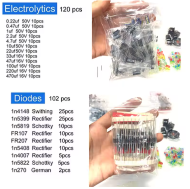 Lot de Composants Electroniques