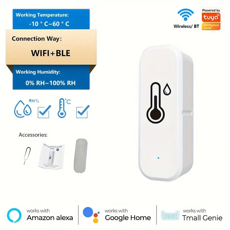 Capteur de température et détecteur d'humidité