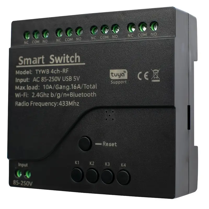 Module de commutation Wifi Intelligent-4 Canaux/Modèle SMG-TY-E0808