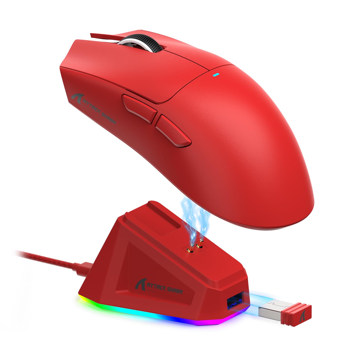 Mouse Attack shark X11 Sem fio 22000dpi Wireless RECARREGAVEL
