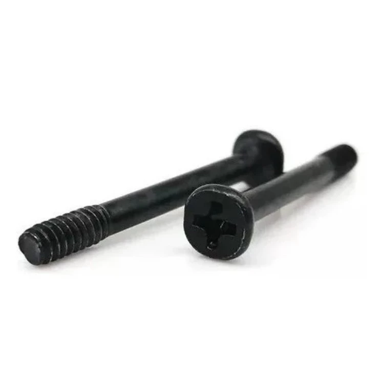 Kit com 8 Parafusos Phillips Preto P/ Water Cooler