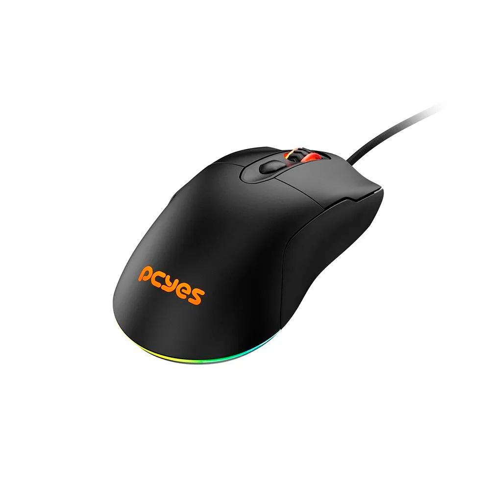 MOUSE GAMER PCYES MALUS BLACK VULCAN