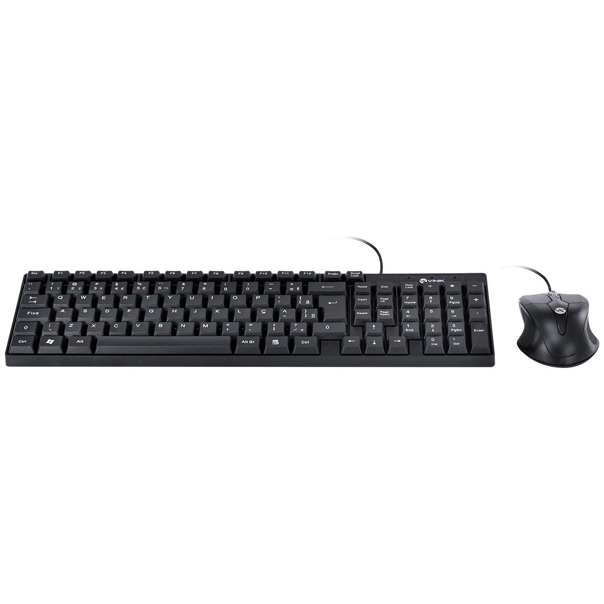 Kit Teclado E Mouse Usb Corp - Mouse 1200Dpi