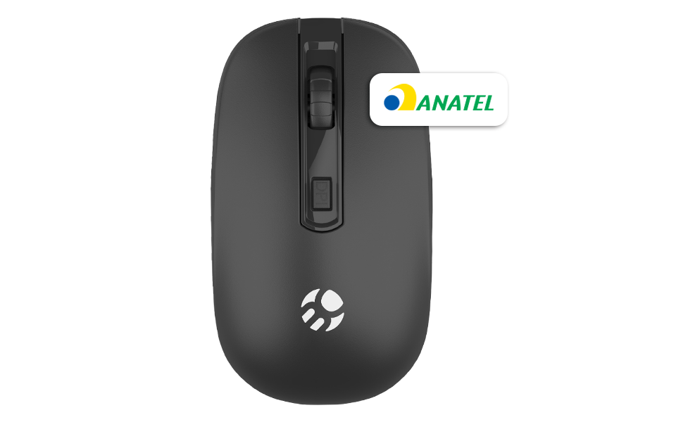 TECLADO E MOUSE SEM FIO BMTW01 BLUECASE / PILHA / PRETO