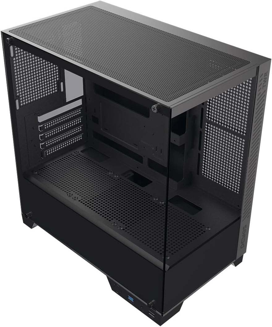 Gabinete Gamer Forcefield TWR Black Vulcan