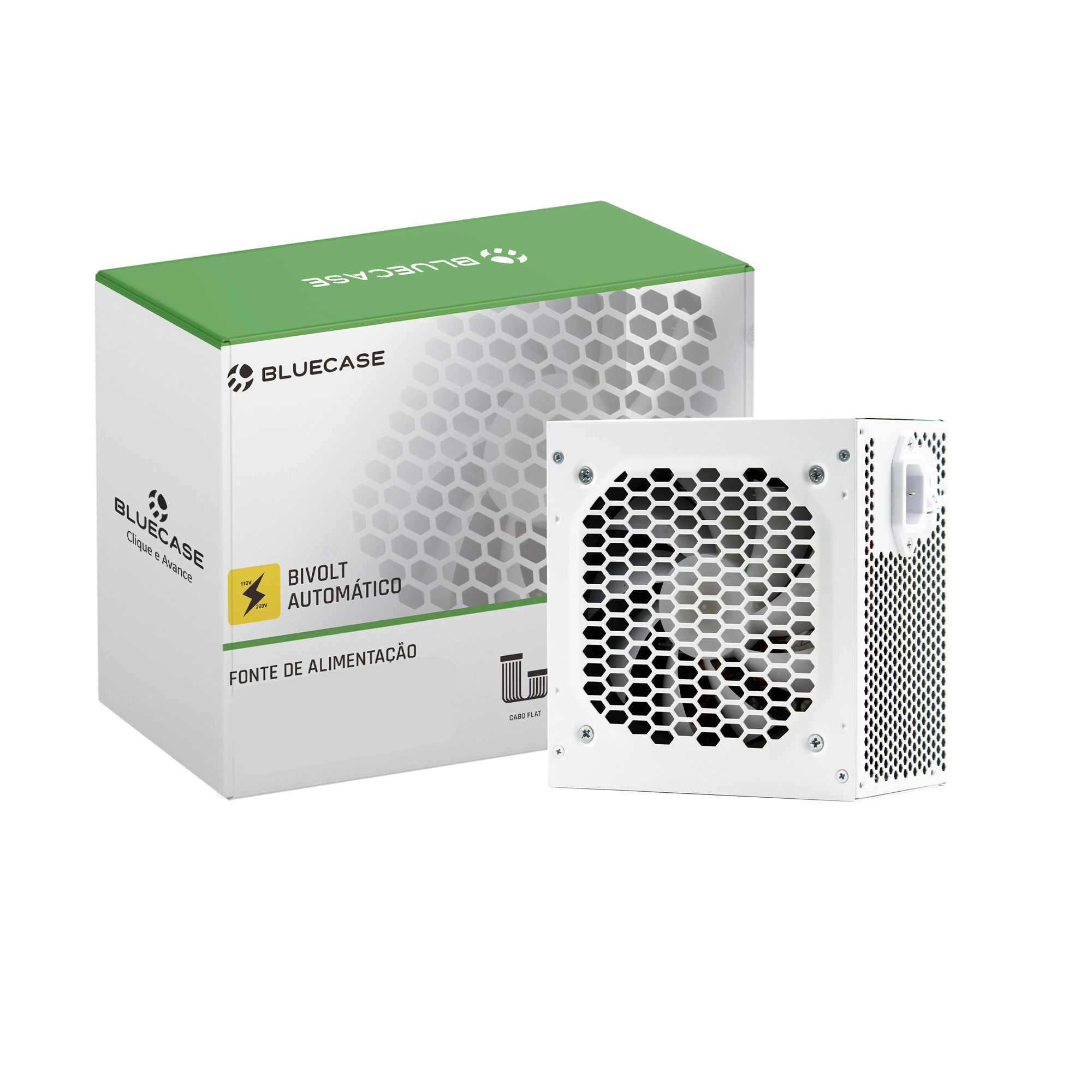 FONTE 500W Bivolt Auto PS/2 FONTE DE ALIMENTAÇÃO