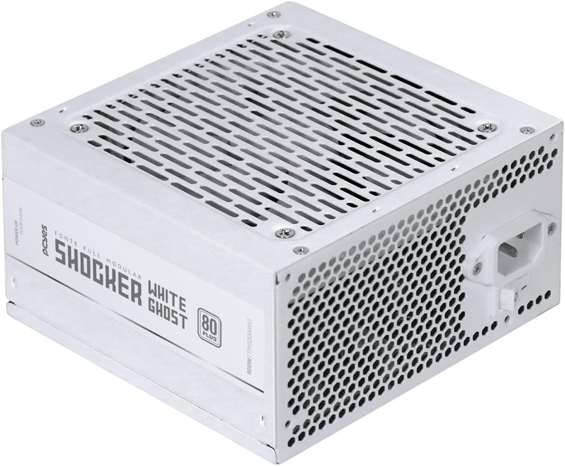 FONTE GAMER PCYES SHOCKER FULL MODULAR 500W 80 PLUS WHITE