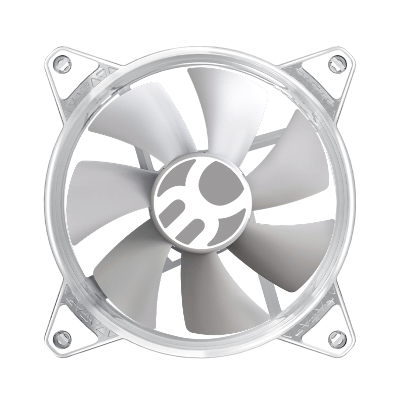 KIT 3 FANS ACRILICO CONTROLAVEL K07ARGB LED ARGB