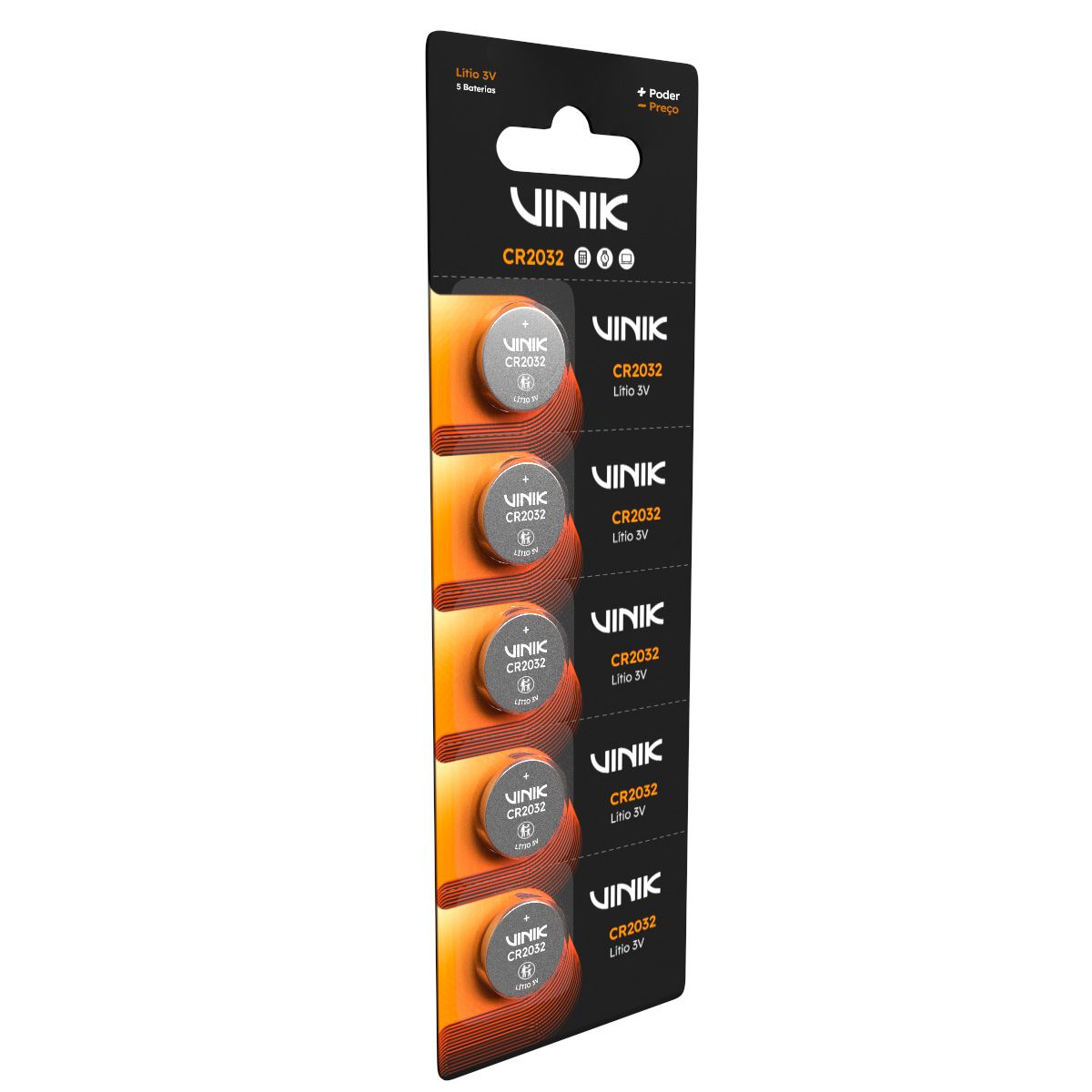Bateria De Litio Cr2032 C/5 3V - Vb32B5
