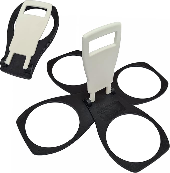 Ani-Safe 4 cup tray portable drinks holder carrier caddy office all inclusive holidays vending machine beer beverage festival bar plastic paper