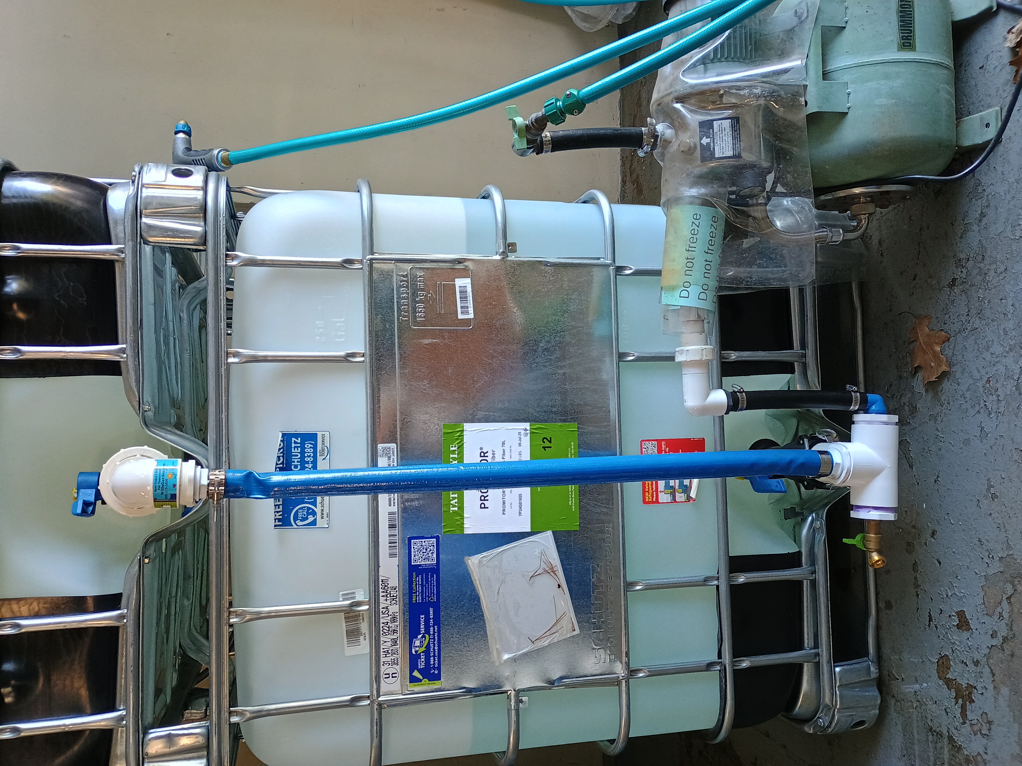 Double Stack plug and play water system.