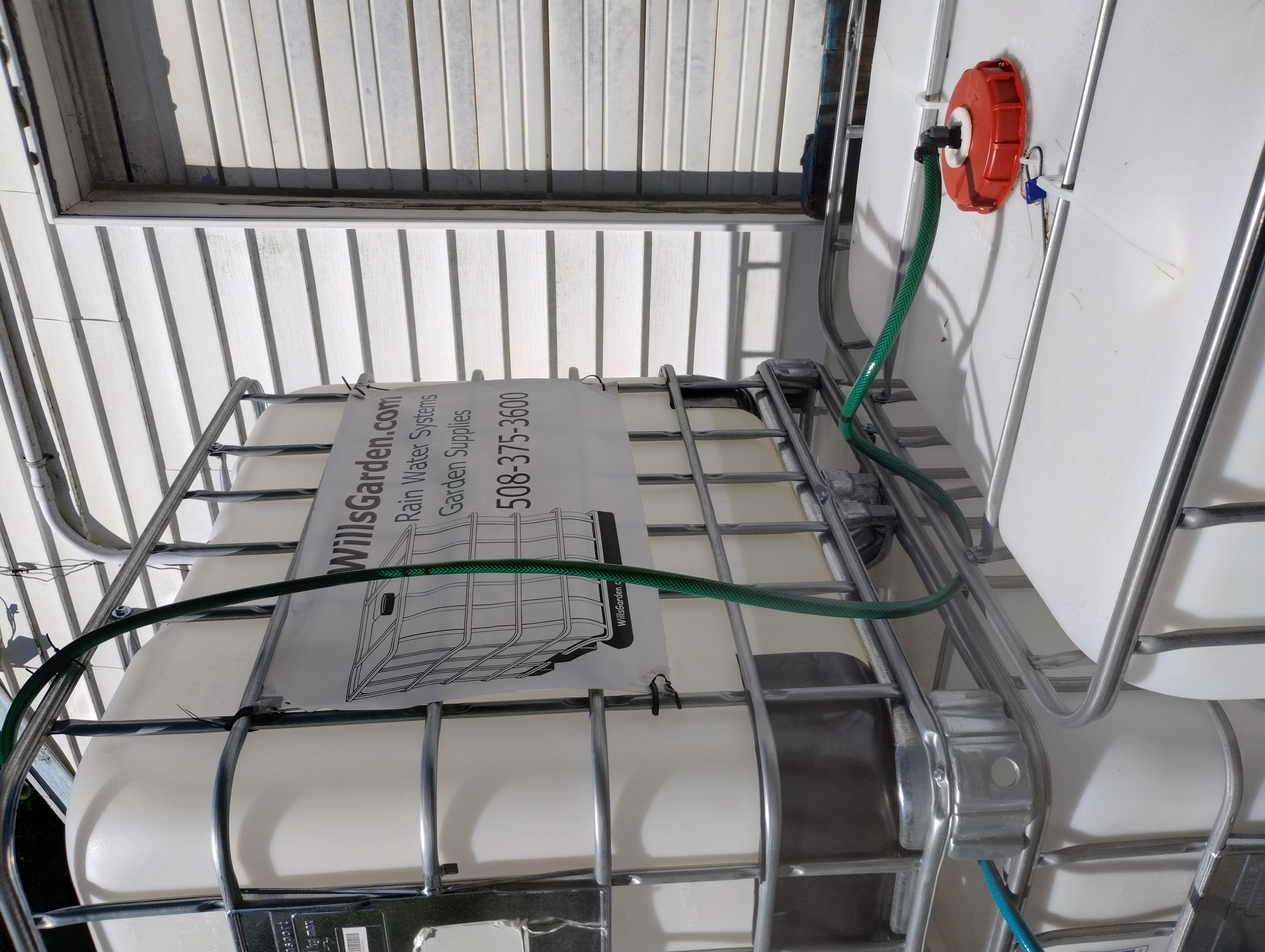 Ibc Tote Snorkel Rain Barrel