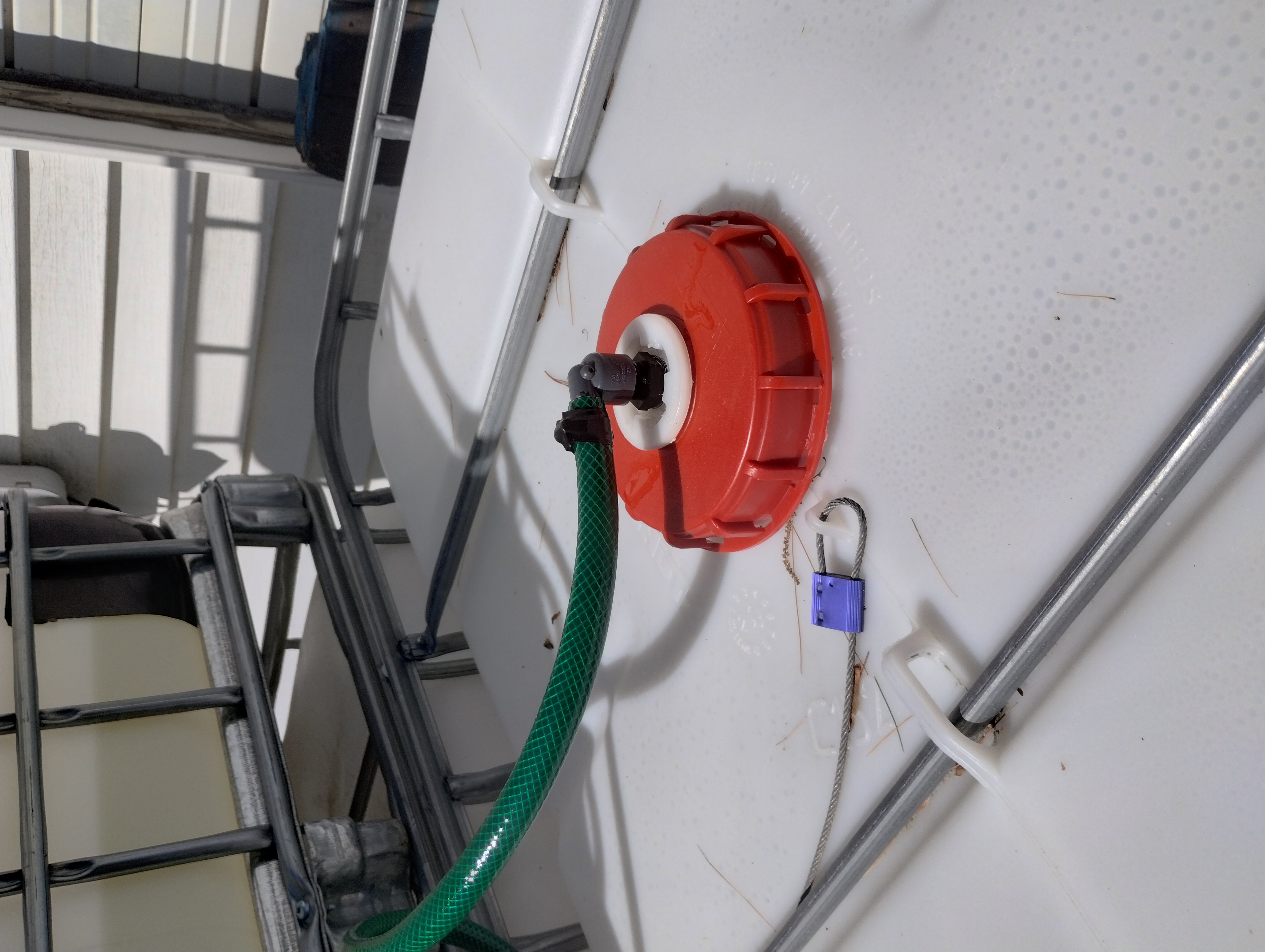 Ibc Tote Snorkel Rain Barrel