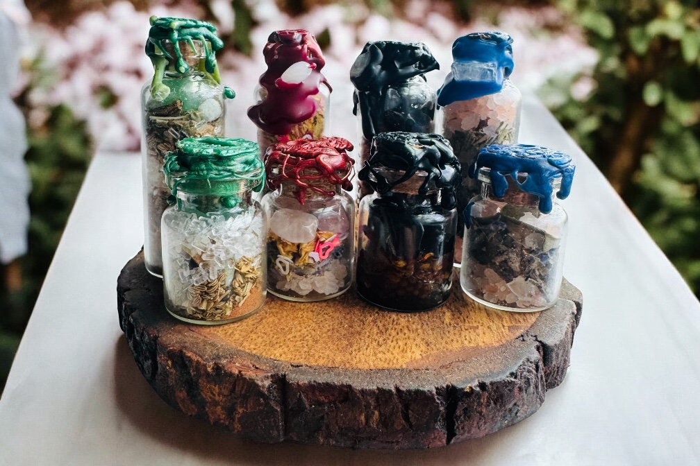 Intention Jars Reiki Infused With Gem