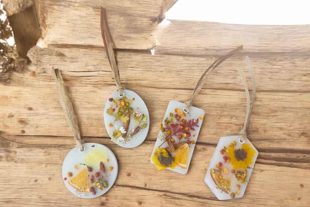 Handmade Floral Wax Tablets- 3 - $20.25