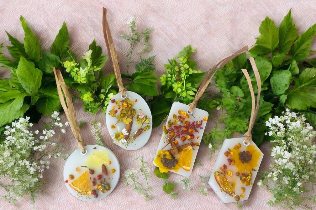 Handmade Floral Wax Tablets- 3 - $20.25