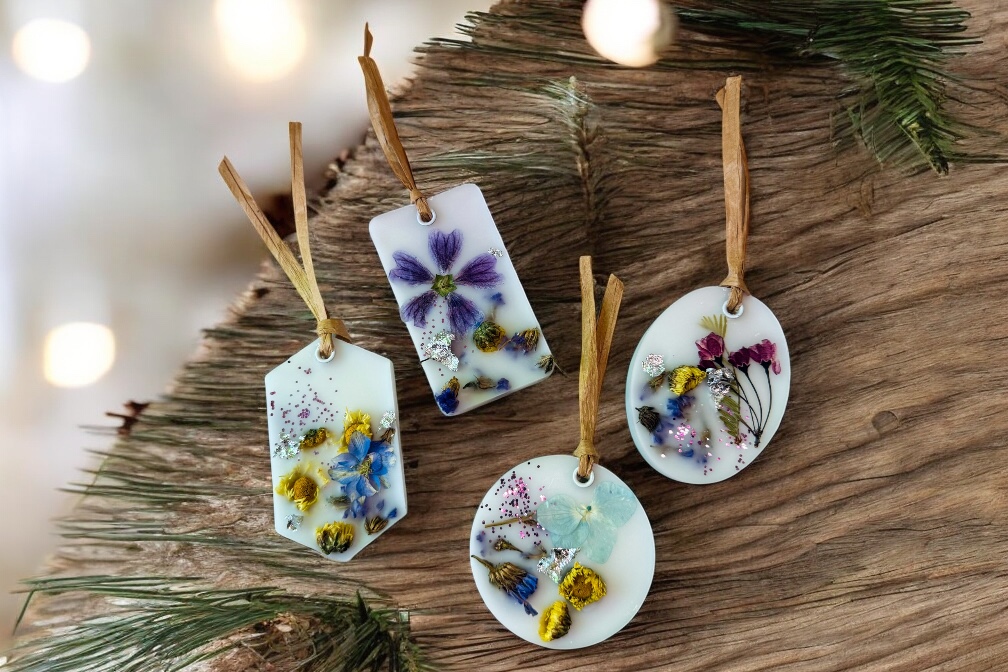 Handmade Floral Wax Tablets- 3 - $20.25