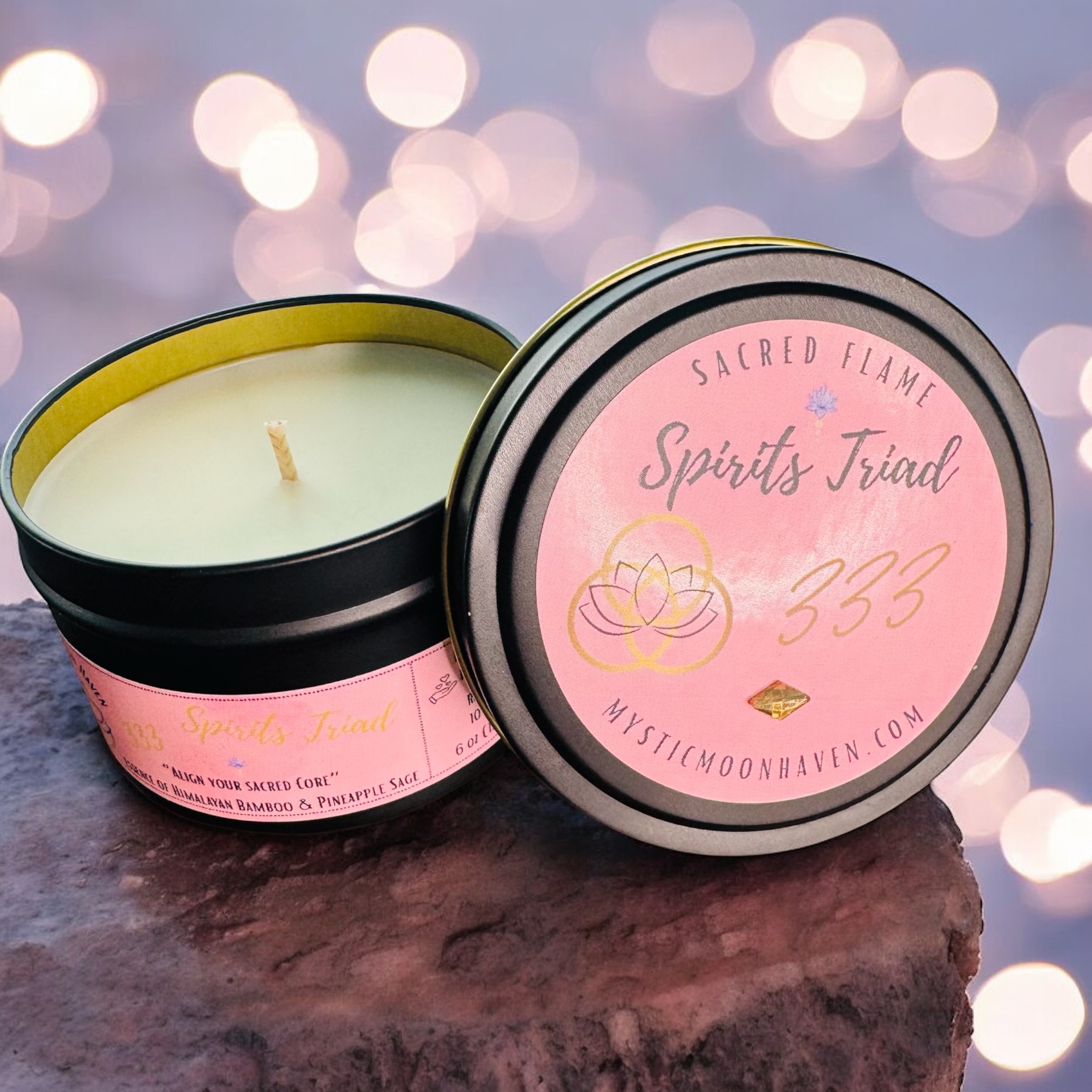 333  Spirits Triad Candle