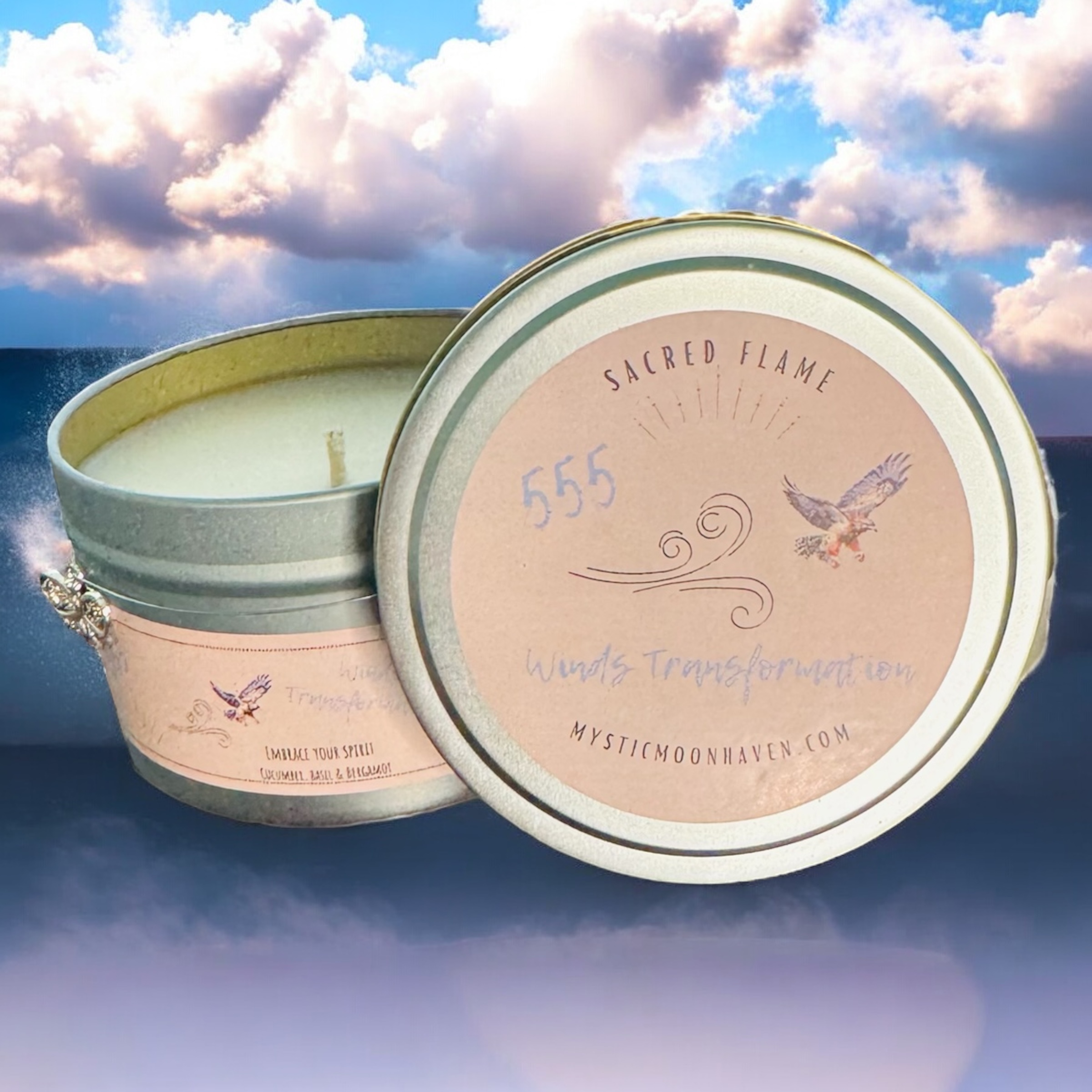 555 Winds Transformation Candle