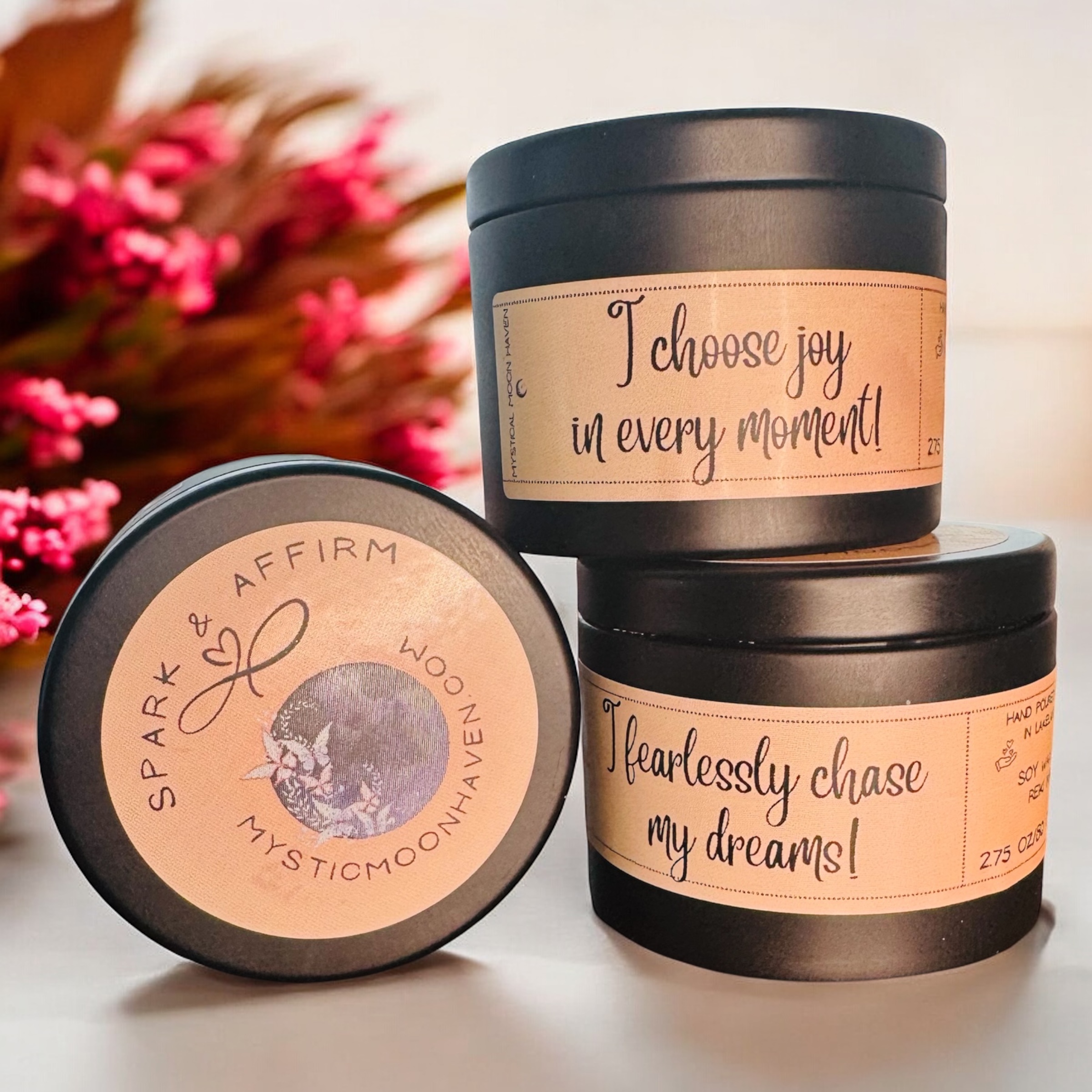 Mini Glow Ups - 3 candles