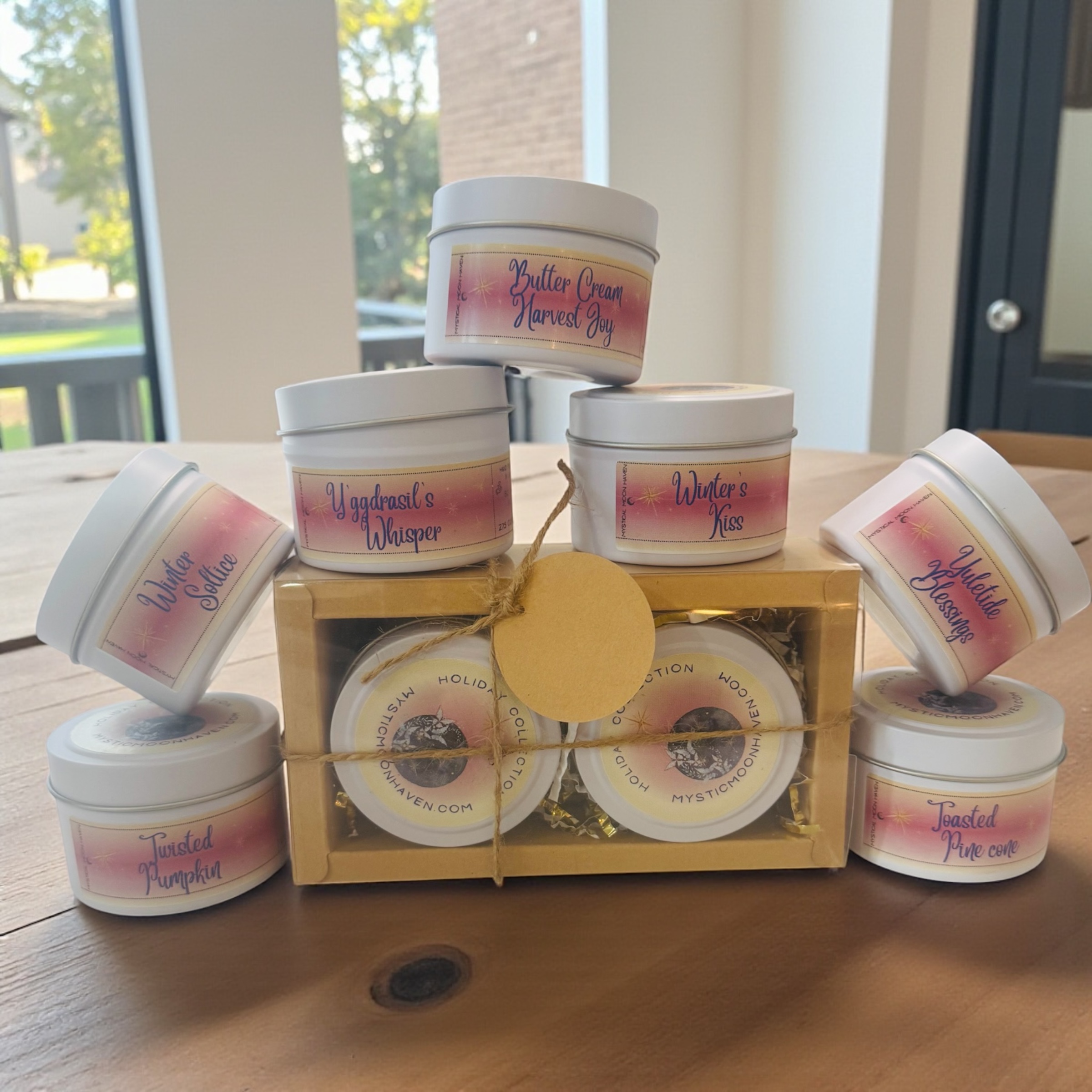  Holiday Candle Gift Set