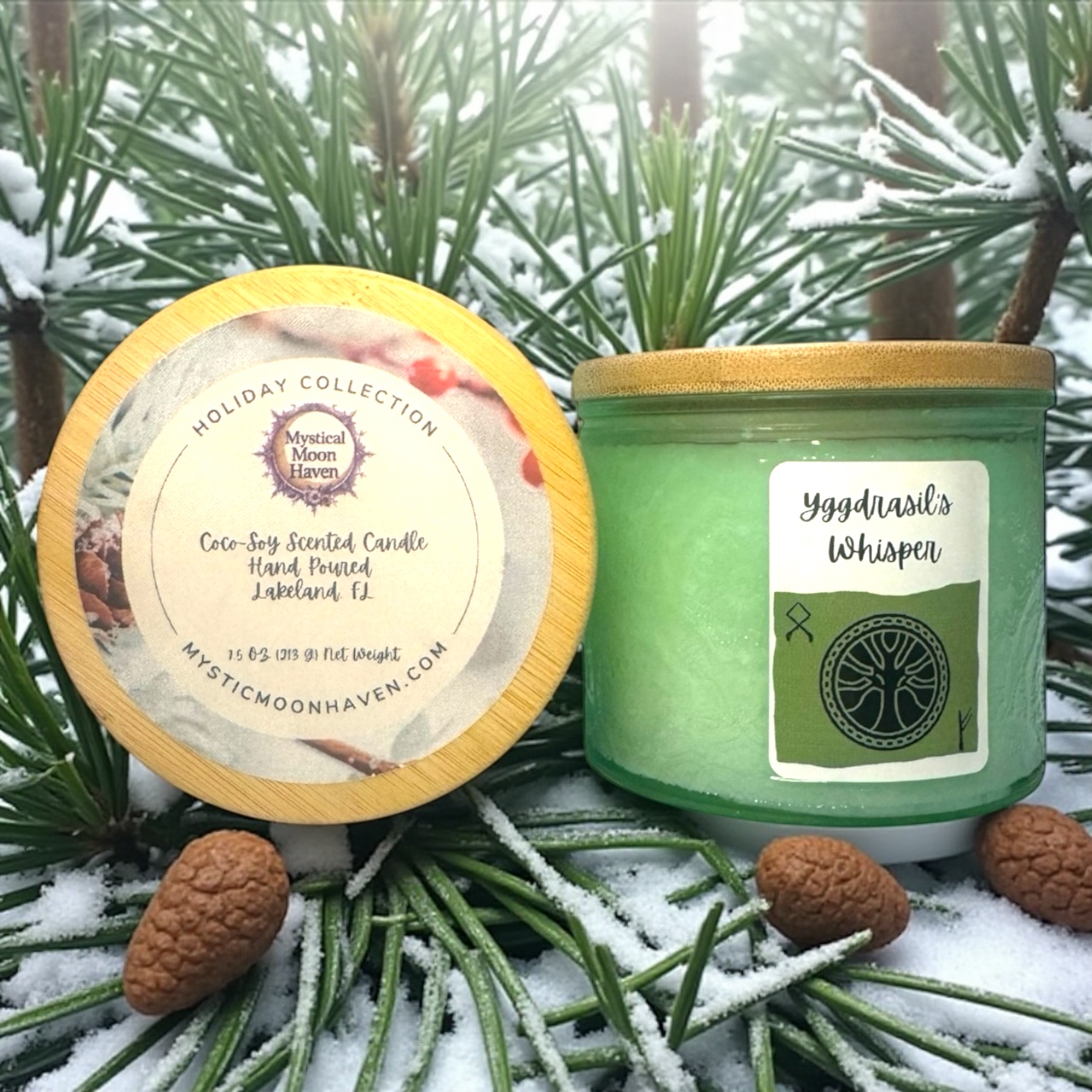 Yggdrasil's Whisper Candle