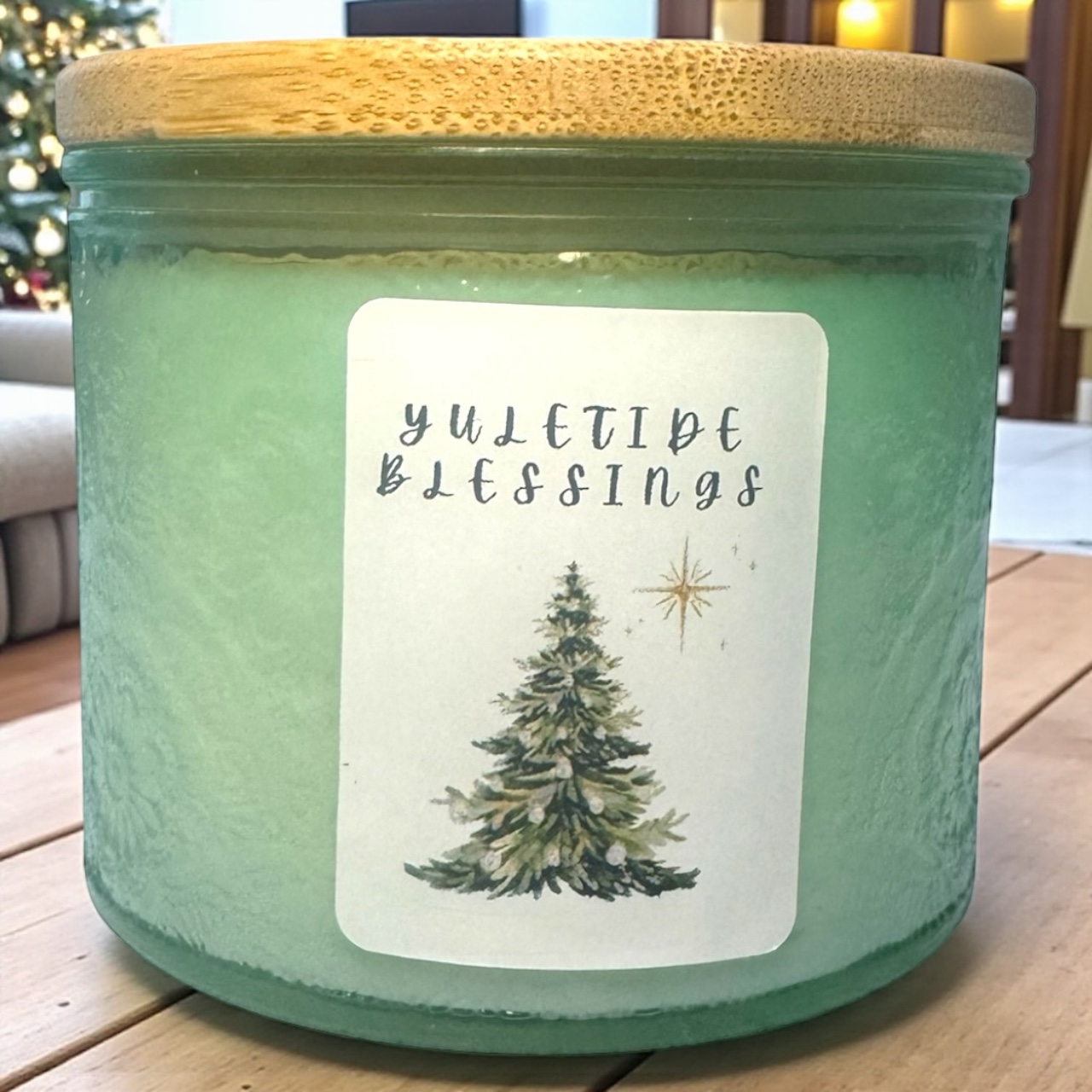 Yuletide Blessings Candle