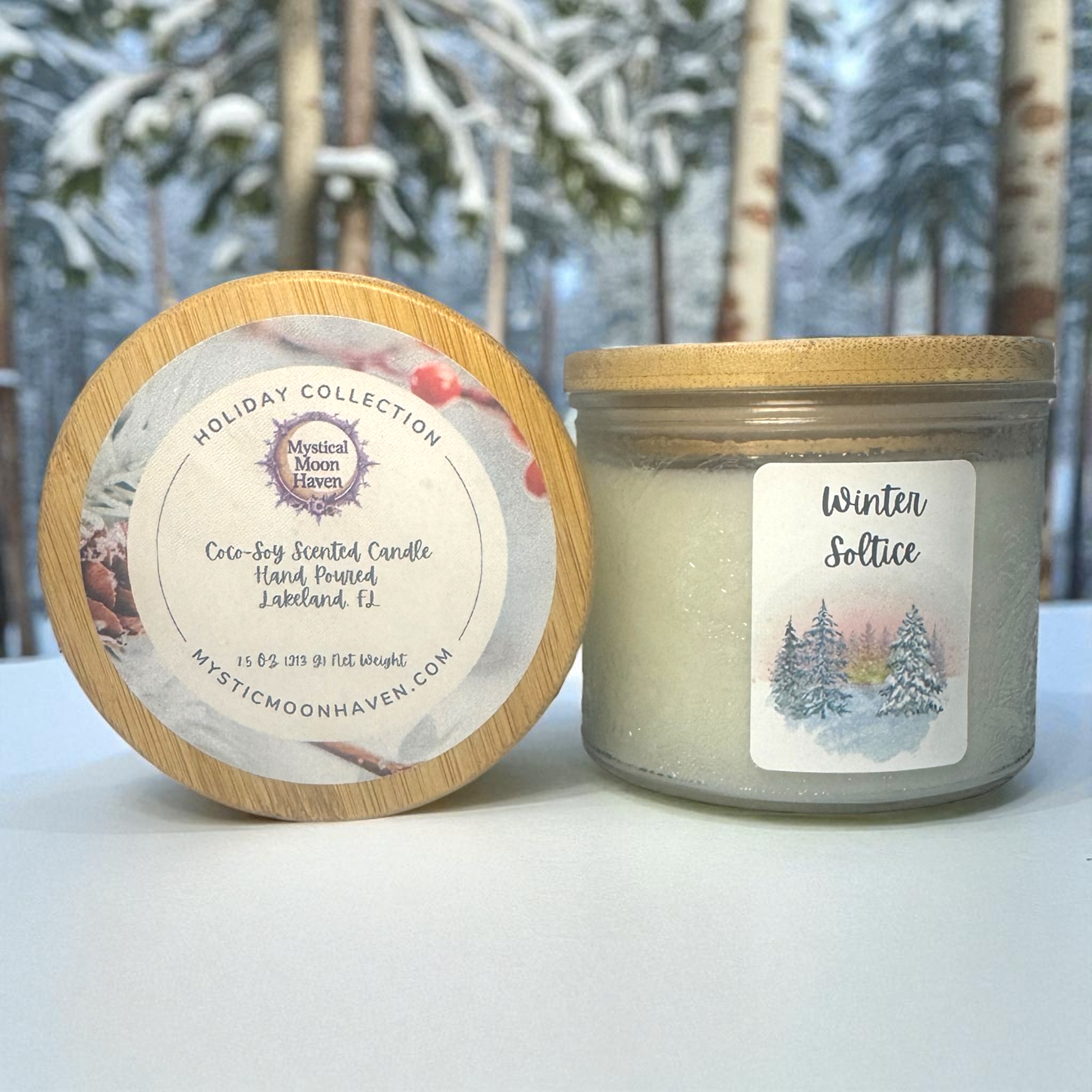 Winter Solstice Candle