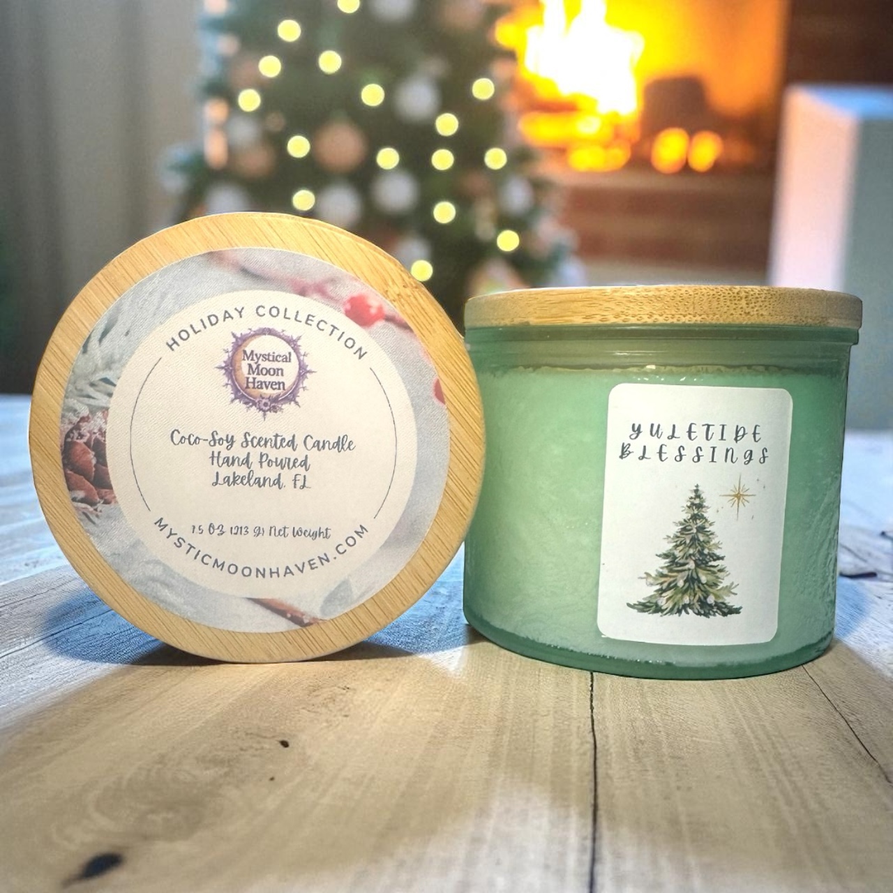 Yuletide Blessings Candle