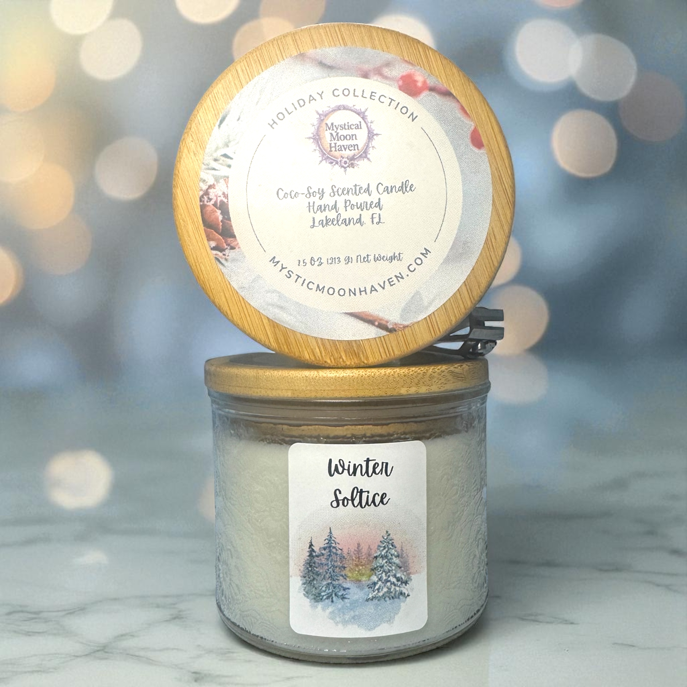 Winter Solstice Candle