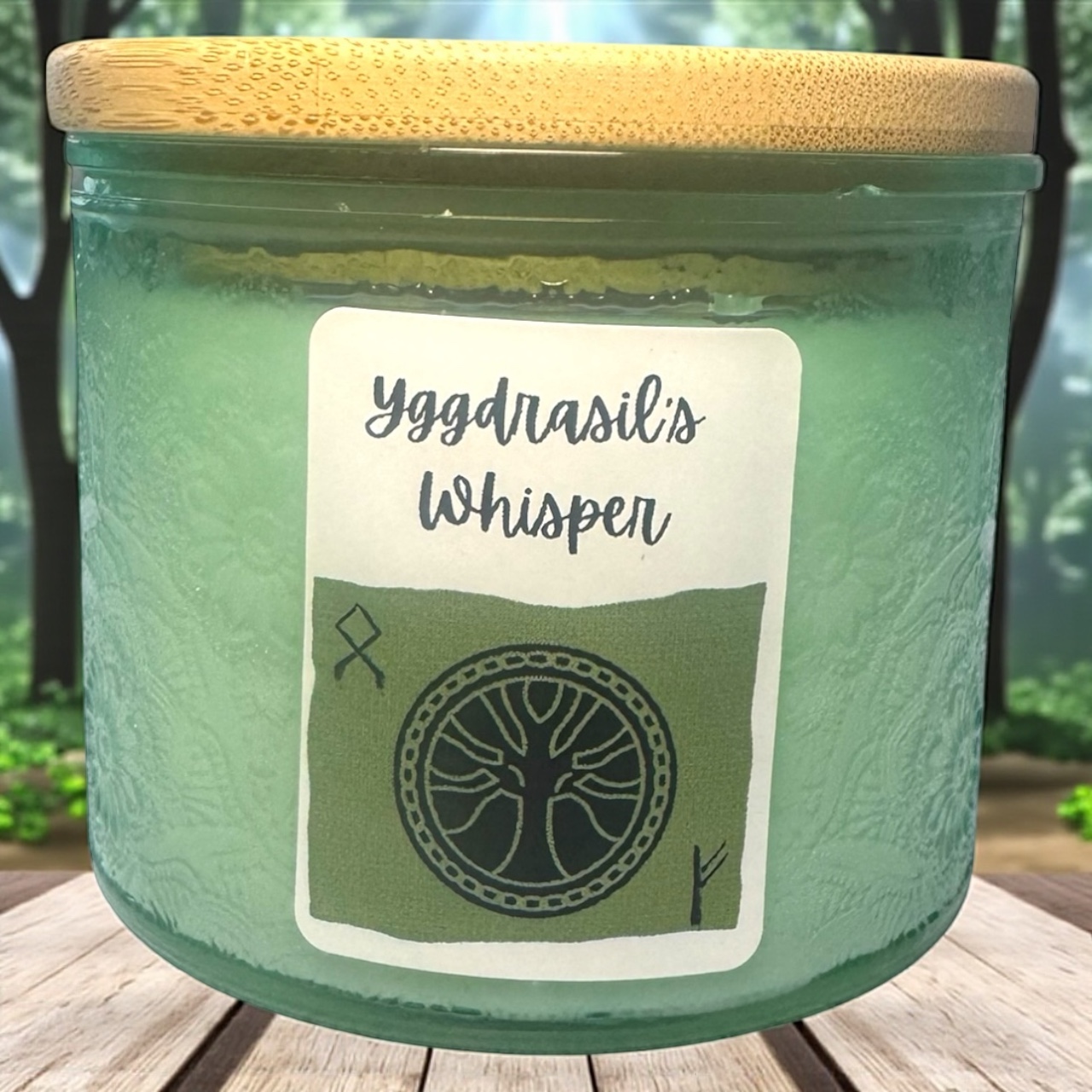 Yggdrasil's Whisper Candle