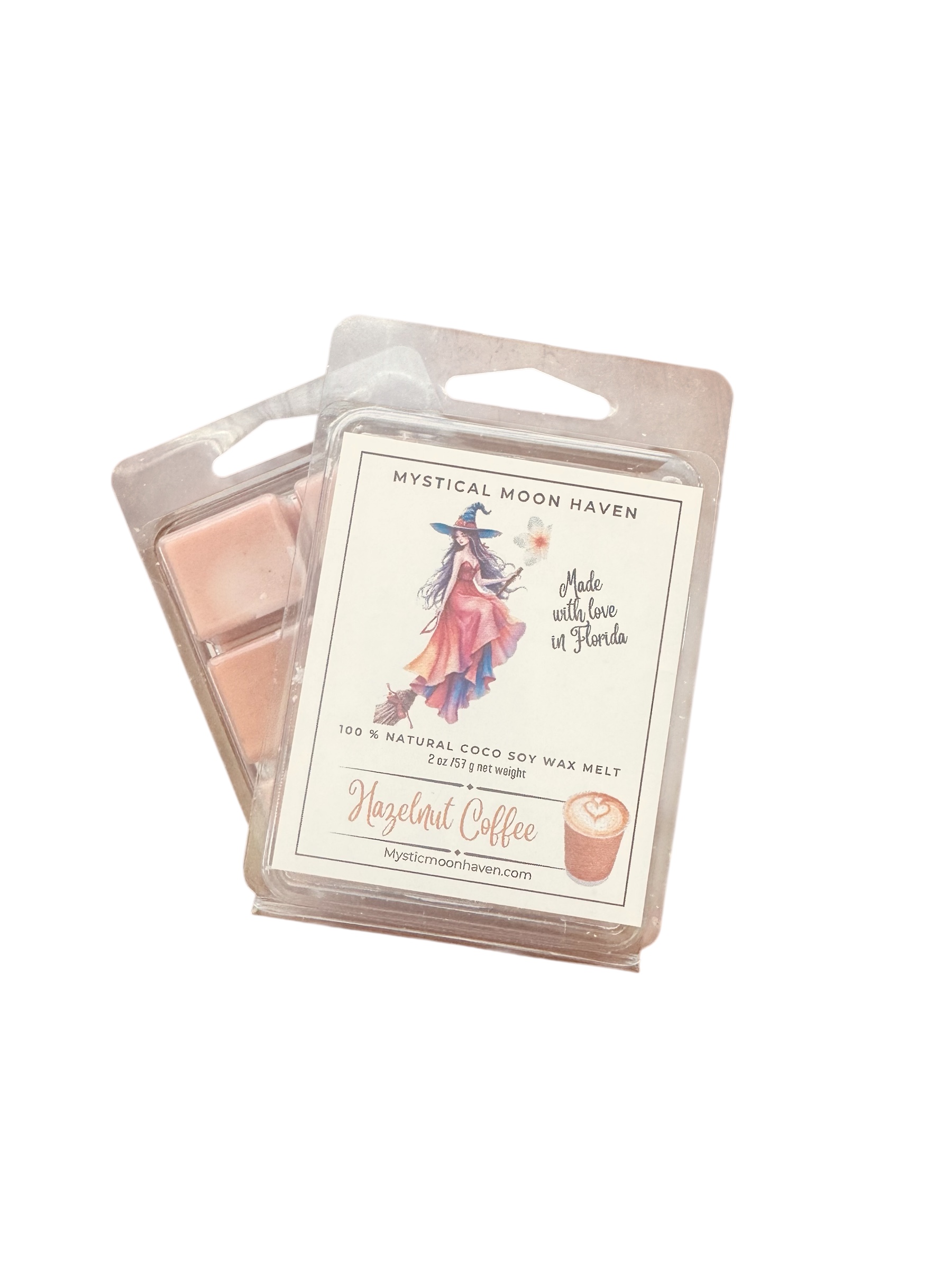 Hand-poured natural soy wax melts
